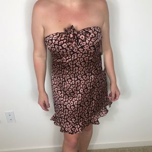 cheetah print dress